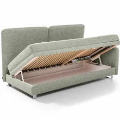 Segmüller Werkstätten Relaxliegen|Sofas & Couches-Liege / Recamiere 90x200cm Rosalie Blau