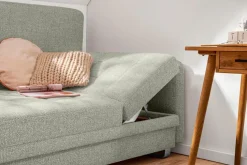 Segmüller Werkstätten Relaxliegen|Sofas & Couches-Liege / Recamiere 90x200cm Rosalie Blau