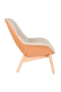 Zuiver Sessel-Longchair Duke Orange