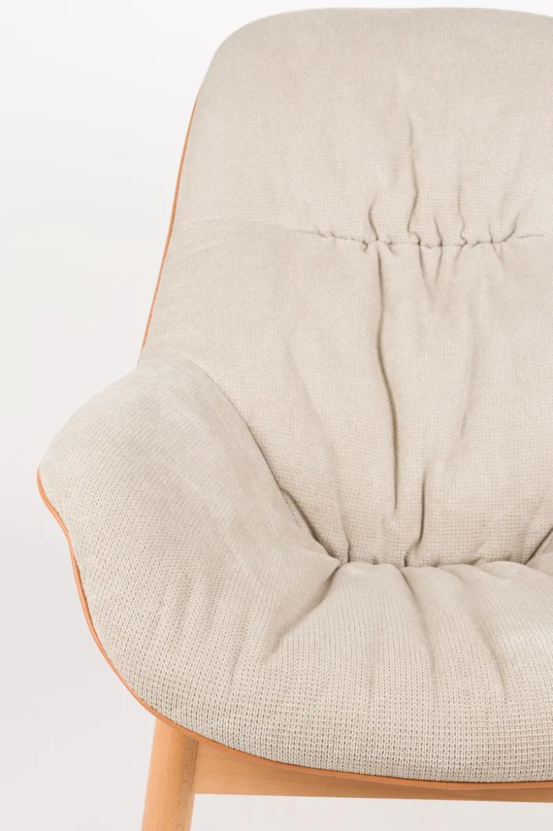 Zuiver Sessel-Longchair Duke Orange