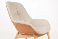 Zuiver Sessel-Longchair Duke Orange