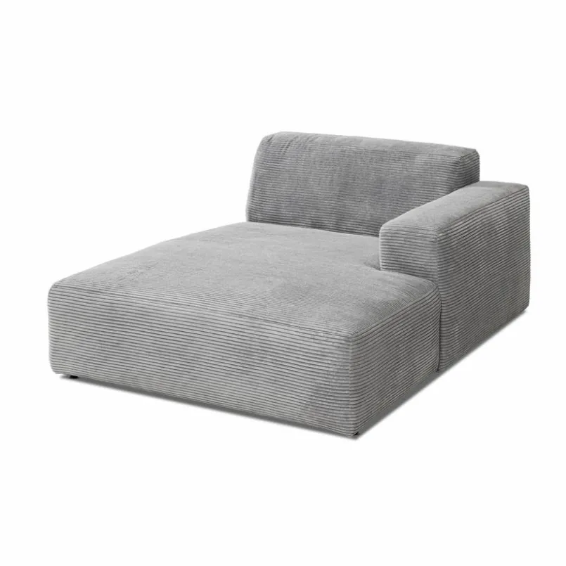 CASEDO Sofas & Couches-Longchair Valencia Grey