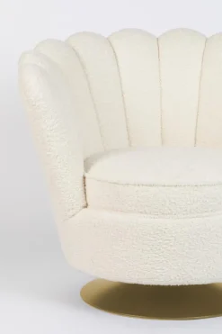 Zuiver Sessel-Lounge Sessel Mothers all Shells Weiß