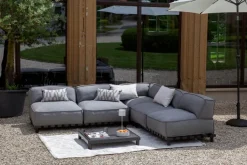 SCHÖNER WOHNEN-Kollektion Gartensofas|Loungesofas-Lounge-Eckmodul Vlieland Grey