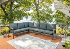 Loungesessel-Lounge-Element Lyon Petrol