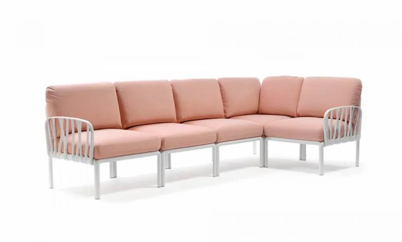 Loungemöbel-Sets|Nardi Loungemöbel Komodo 5 5tlg., Acryl Rosa