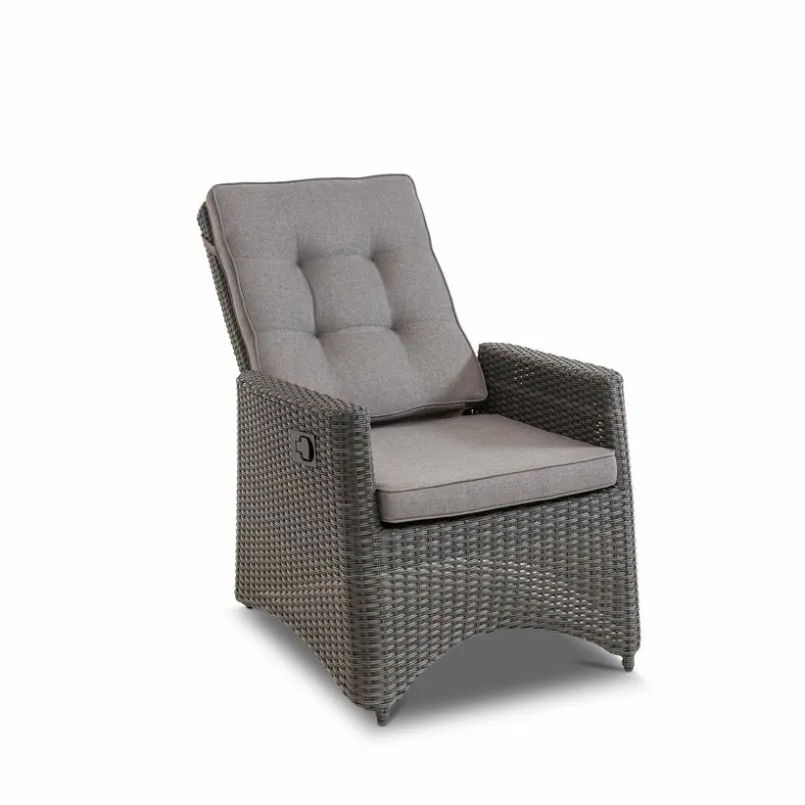 Loungemöbel-Sets| Loungemöbel Set Deluxe Lounge 5 tlg Grau