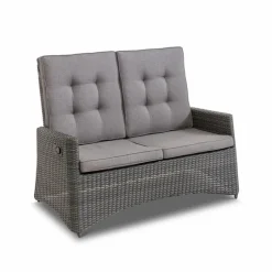 Loungemöbel-Sets| Loungemöbel Set Deluxe Lounge 5 tlg Grau
