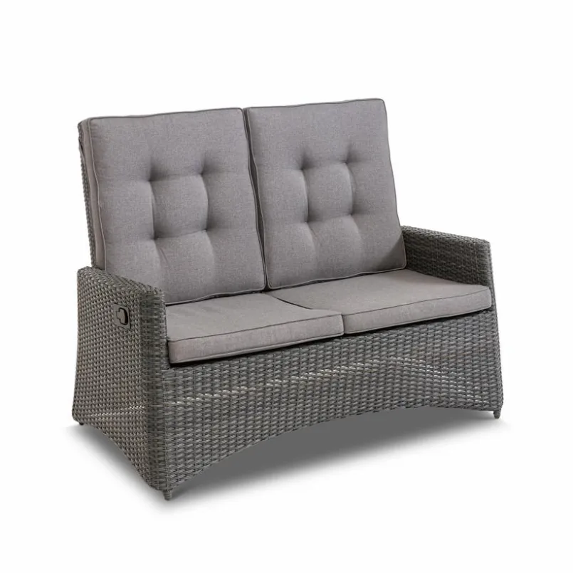 Loungemöbel-Sets| Loungemöbel Set Deluxe Lounge 5 tlg Grau