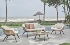 Loungemöbel-Sets| Loungemöbel Set Hummingbird 4tlg. Natur