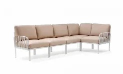 Loungemöbel-Sets|Nardi Loungemöbel Set, Komodo 5 5tlg., Sunbrella Braun