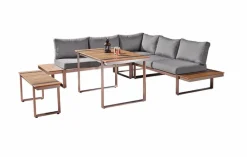 Loungemöbel-Sets| Loungemöbel Set Madrid 6tlg. Grau