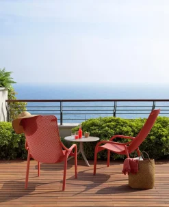 Loungesessel|Nardi Loungesessel Net Lounge Koralle