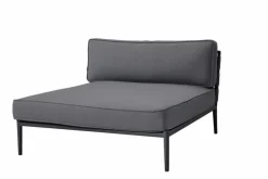Cane-line Gartensofas|Loungesofas-Loungesofa Conic Daybed Grau
