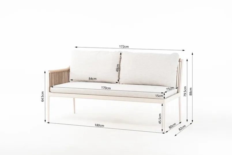 Loungemöbel-Sets| Loungesofa Pescara Beige