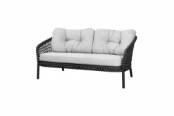 Cane-line Gartenbank-Auflagen-Loungesofa-Kissensatz Ocean 2-Sitzer Hellgrau