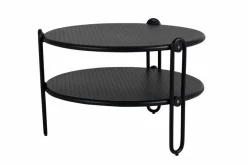Brafab Loungetische-Loungetisch Blixt 65 x 65 cm Schwarz
