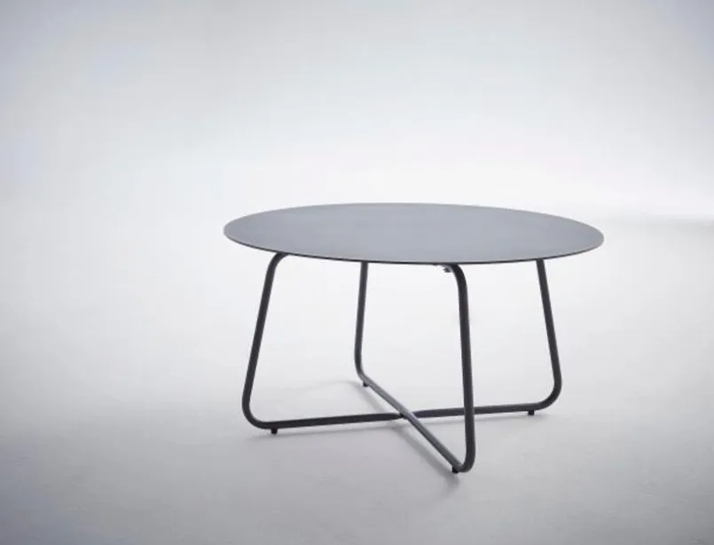 idyl Loungetische-Loungetisch Matur ⌀ 73 cm Anthrazit