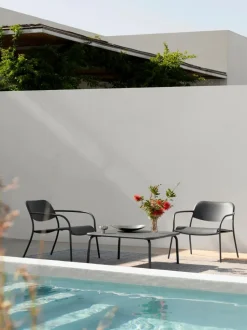 Gartentische|blomus Loungetisch YUA 80 x 80 cm Granit