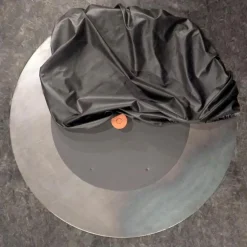 OFYR Grillzubehör-Löschabdeckel Schutzabdeckung Schwarz