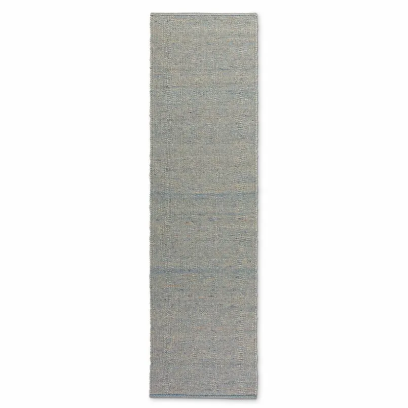 Natur(Look) Teppiche|TISCA Läufer Loft 70 x 300 cm Blau