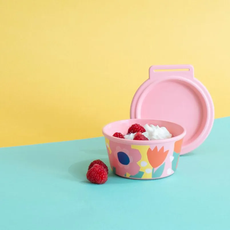 Koziol Lunchboxes|Vorratsdosen-Lunchbox Nora Blooms 250 ml Pink