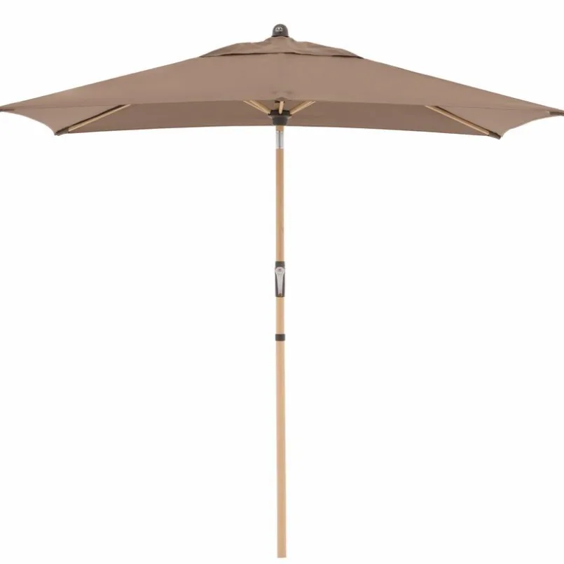 Marktschirm Alu Wood 140 x 200 cm<Doppler Hot