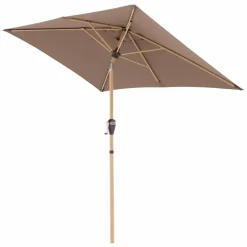 Marktschirm Alu Wood 140 x 200 cm<Doppler Hot
