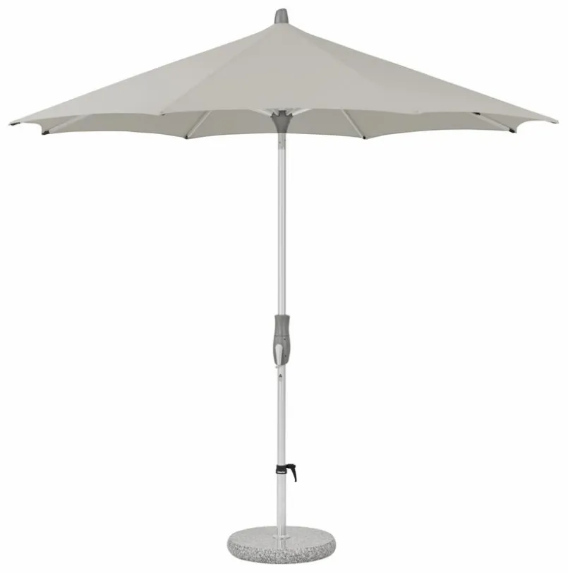 Glatz Sonnenschirme-Marktschirm Alu Twist Ø 300 cm Beige