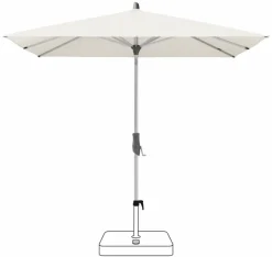 Sonnenschirme|Glatz Marktschirm Alu Twist 250 x 200 cm Off White
