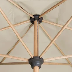 Sonnenschirme|Doppler Marktschirm Alu Wood ø 350 cm Beige