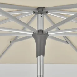 Sonnenschirme|Glatz Marktschirm Alu-Smart Ø 250 cm Hellgrau