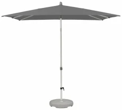 Glatz Sonnenschirme-Marktschirm Alu-Smart 210 x 150 cm Grau
