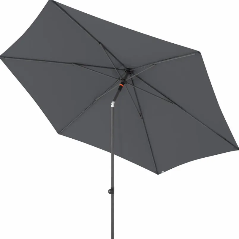 Sonnenschirme|Doppler Marktschirm Push Up Ø 300 cm Anthrazit