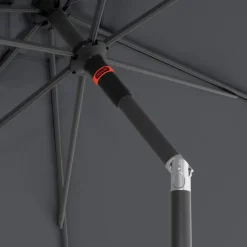 Sonnenschirme|Doppler Marktschirm Push Up Ø 300 cm Anthrazit