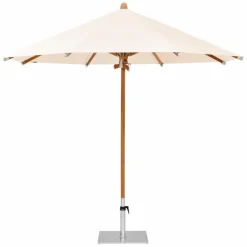 Marktschirm Teakwood Ø 350 cm<Glatz Best