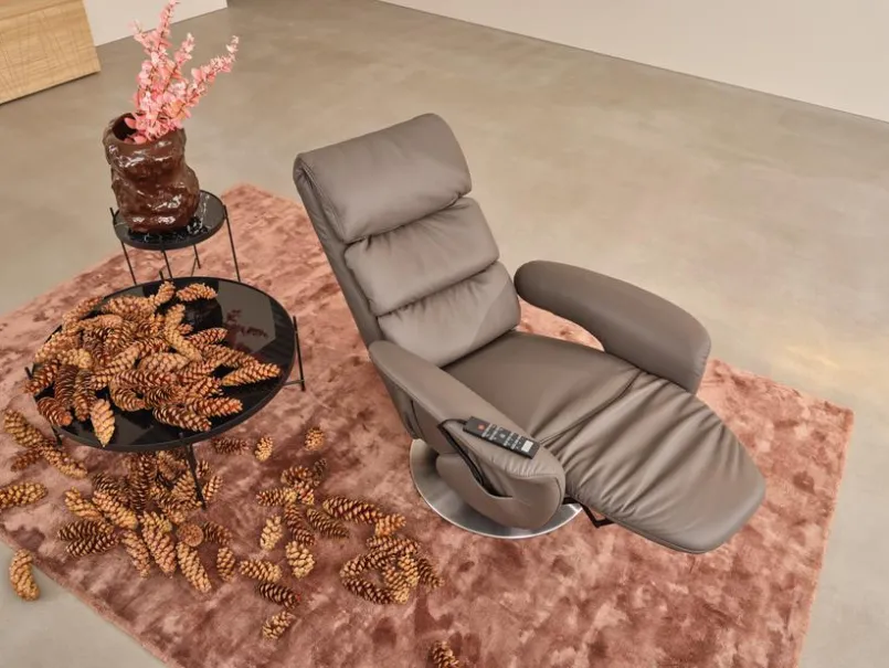 himolla Sessel-Massagesessel Gauting Brown