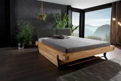 Betten|G+K Massivholzbett BE-0520 180 x 200 cm Wildeiche
