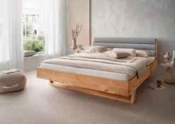 Betten|G+K Massivholzbett BE-0825 180 x 200 cm Wildeiche