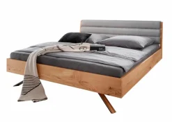 Betten|G+K Massivholzbett BE-0824 200 x 200 cm Wildeiche
