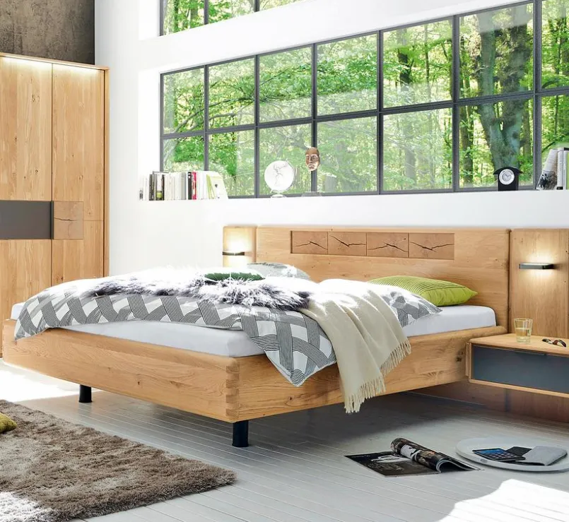 Massivholzbett WSM 1600 180 x 200 cm<Wöstmann Best