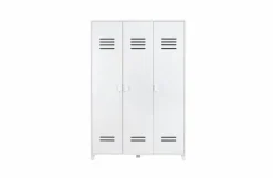 Garderobenschränke|Kommoden|DAHEIM Mehrzweckschrank Locker Weiß