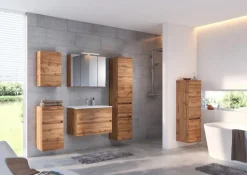 Badschränke|Held-Möbel Midischrank Baabe Eiche