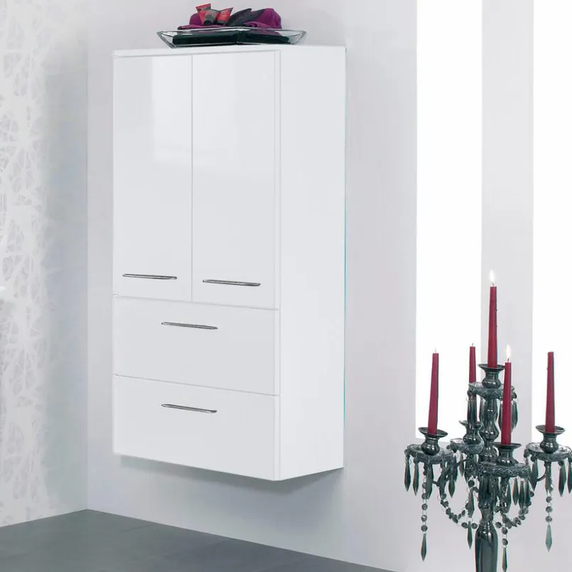 Pelipal Badschränke-Midischrank Cassca Weiß