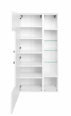 Badschränke|Held-Möbel Midischrank Florida Weiß