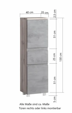 Midischrank Monza<Held-Möbel Sale