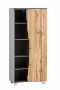 Badschränke|Held-Möbel Midischrank Sion Graphit