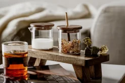 Milch- und Zucker-Set Novo Legno 4tlg.<Leonardo Clearance
