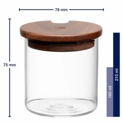 Milch- und Zucker-Set Novo Legno 4tlg.<Leonardo Clearance
