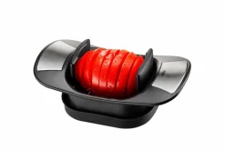 Schneidwaren|GEFU Mozzarellaschneider Caprese Schwarz